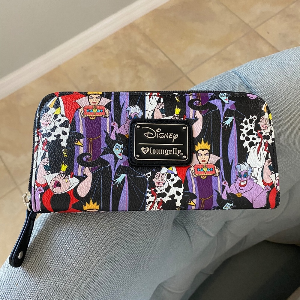 RARE  Loungefly disney villains wallet Disney Accessories